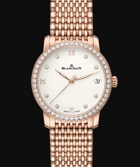 Review Blancpain Villeret Watch Review Villeret Women Date Replica Watch 6127 2987 MMB